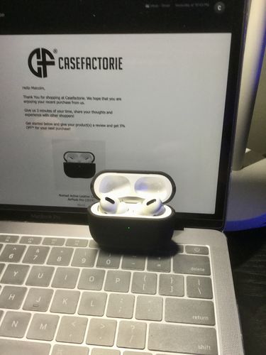 Customer photo review of Nomad Active Leather Case for AirPods Pro (2019)