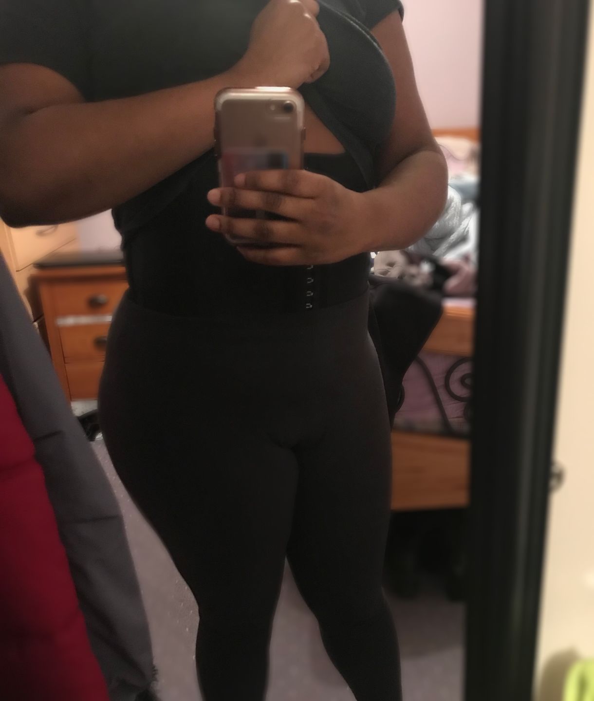 Customer photo review of Latex Waist Trainer