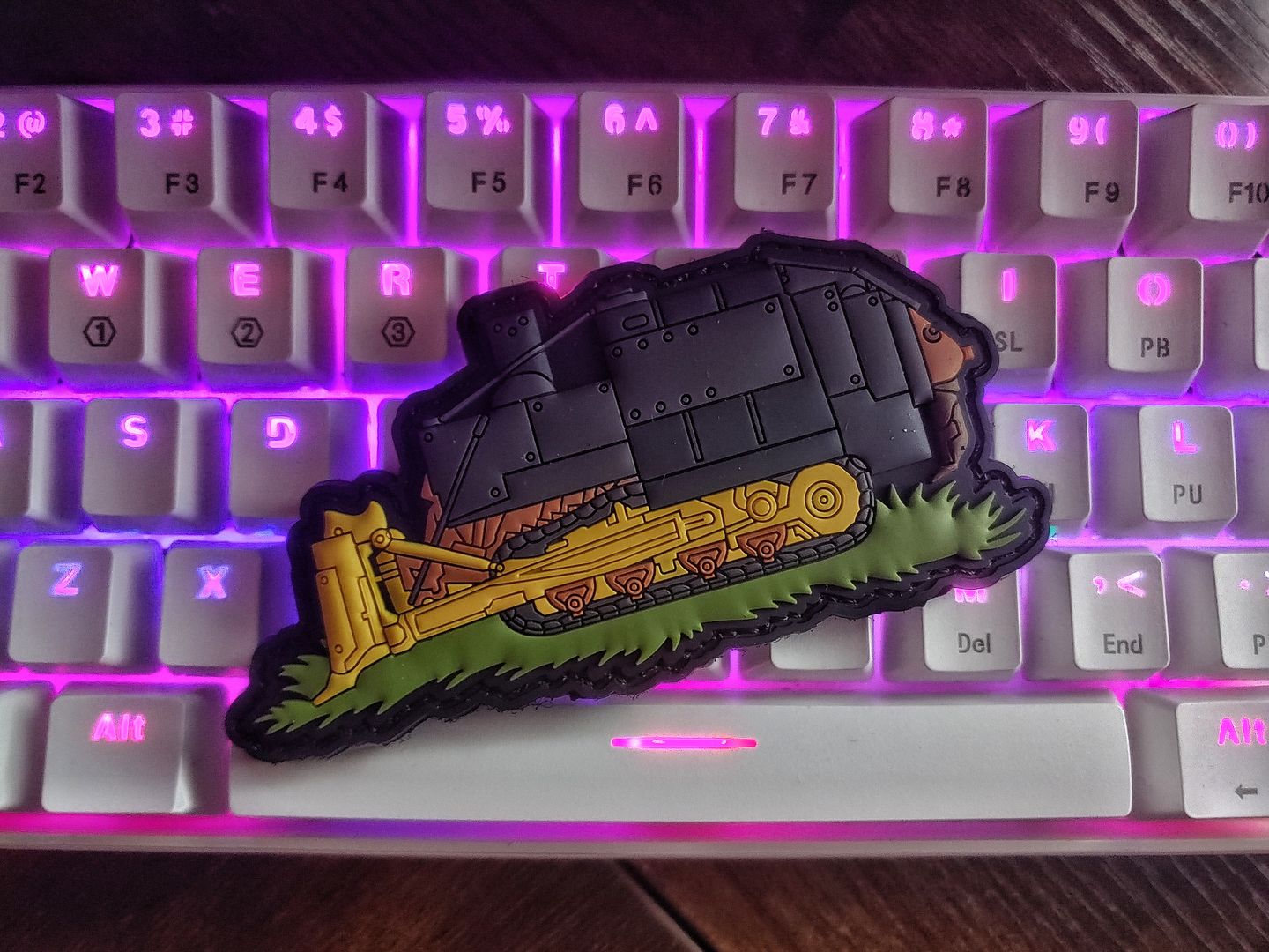 Customer photo review of Killdozer Morale Patch