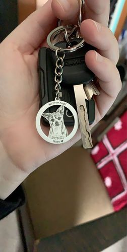 Customer photo review of Silvercut™ Keychain