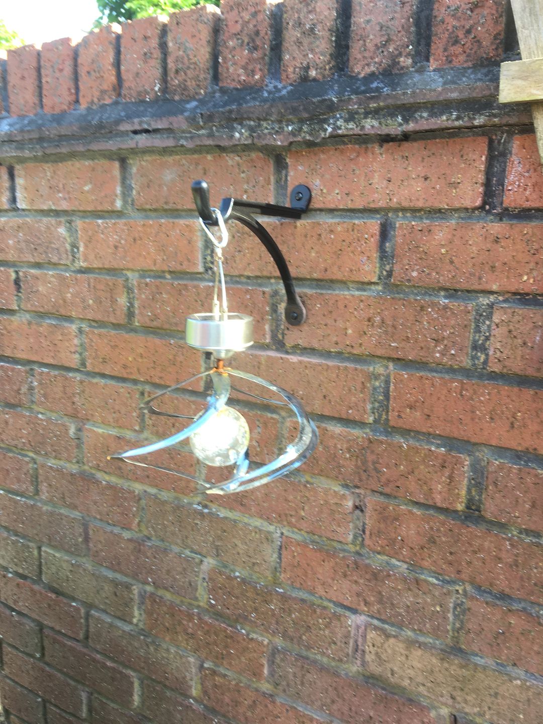 Customer photo review of Cast Iron Hanging Hook Bracket · Kirkpatrick 7 & 10 Inch ·