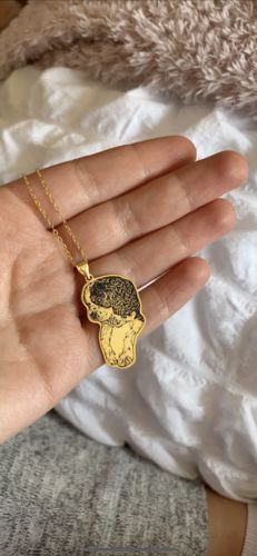 Customer photo review of Silvercut™ Necklace