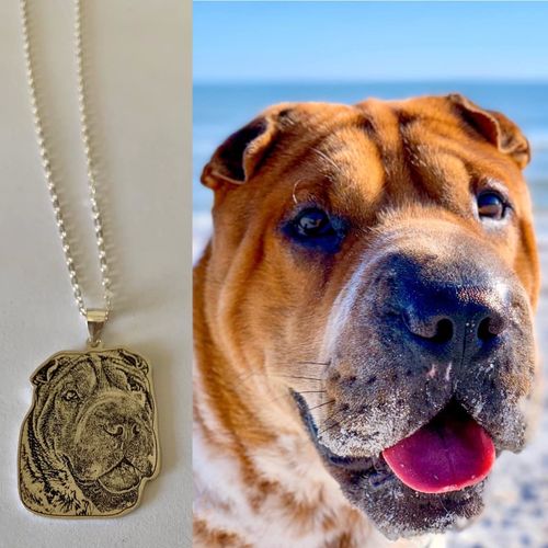 Customer photo review of Silvercut™ Necklace