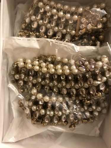 Customer photo review of Classic Stone Anklets & Ghungaroos