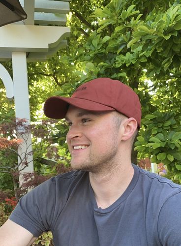 Customer photo review of Big Dad Hat, Brick Red