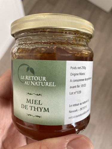 Customer photo review of MIEL DE THYM