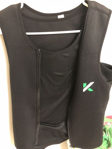 Customer photo review of Men's Zipper Neoprene Sauna Vest