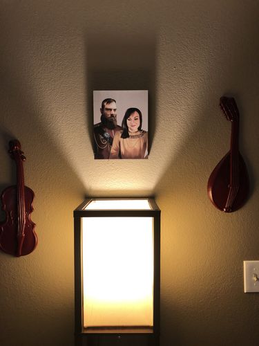 Customer photo review of The Lord and Lady - Custom Canvas