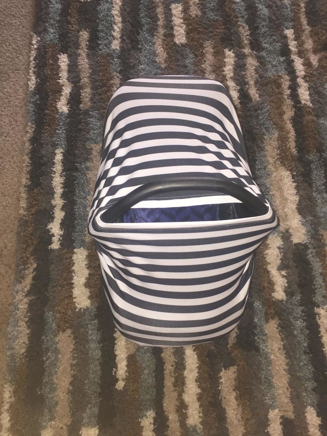 Customer photo review of Carseat Canopy - Nursing Cover