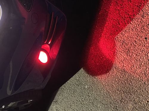 Customer photo review of Fiesta ST180 Fog Light Armour