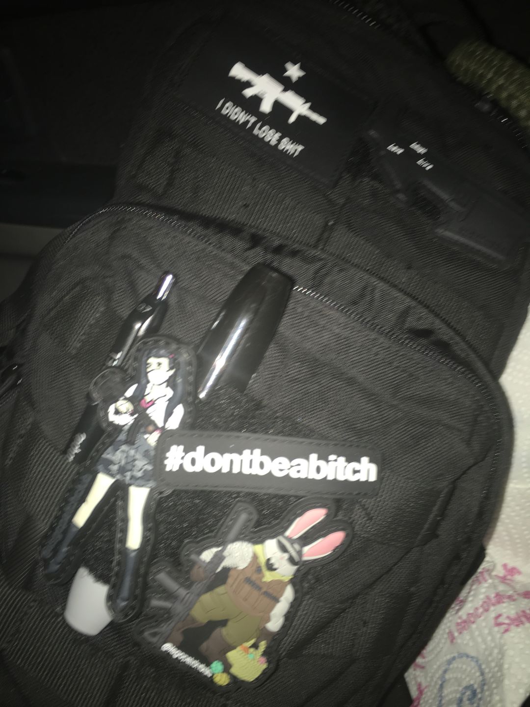 Customer photo review of I Didn't Lose Shit Morale Patch