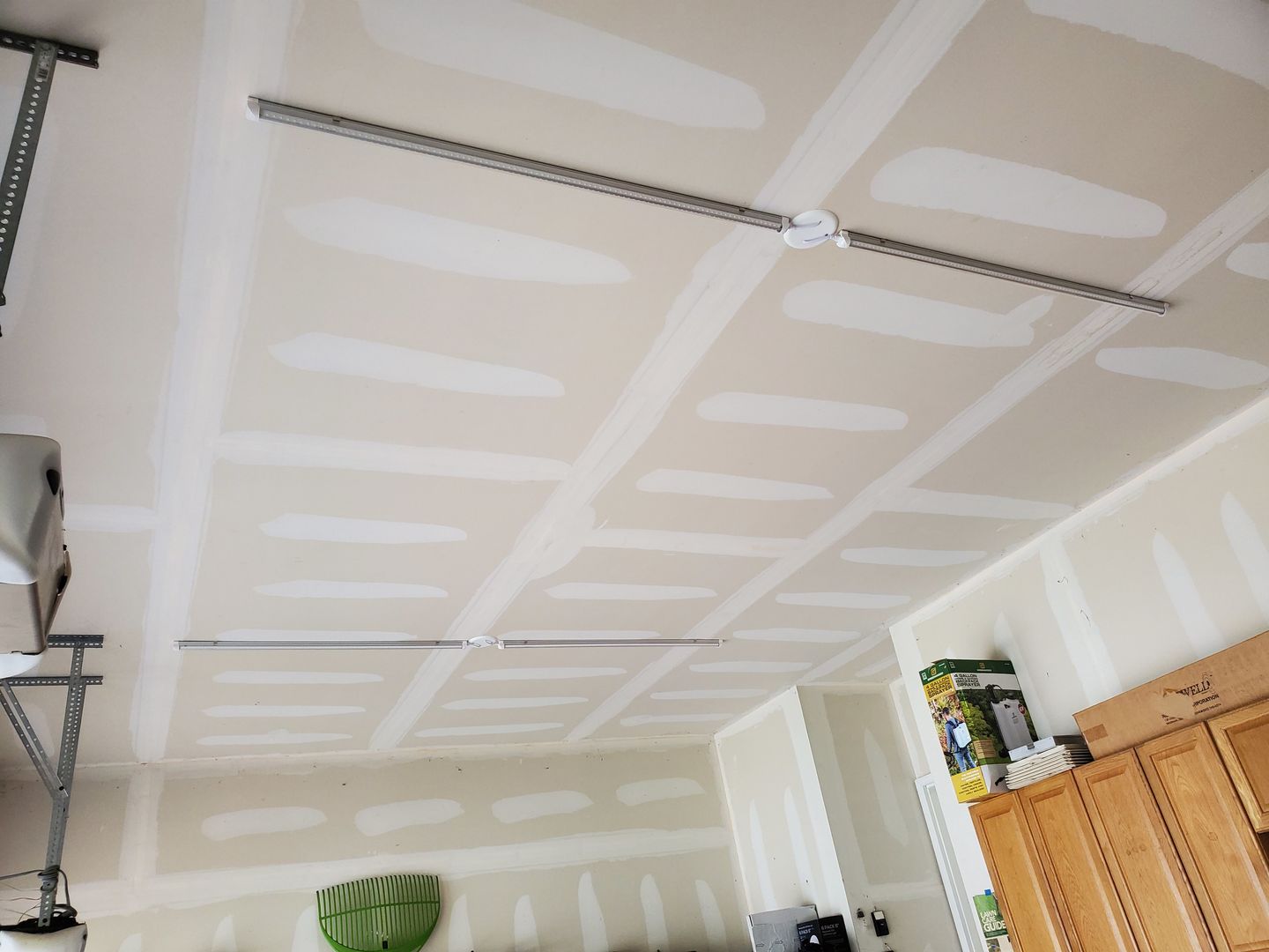 Customer photo review of T8 4ft V Shape LED Tube 30W Integrated 6500k Clear, 4 foot LED shop lights, 4000 Lumens