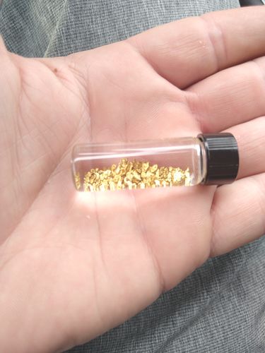 Customer photo review of *NEW*: 2020 JACKPOT 'Bonanza' - Gold Paydirt Concentrate - Panning Pay Dirt Bag