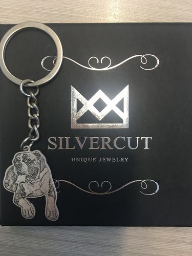 Customer photo review of Silvercut™ Keychain