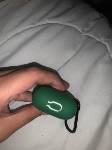 Customer photo review of HipCity Classic Silicone Airpod Case