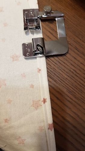 Customer photo review of Magischer Saumfuß
