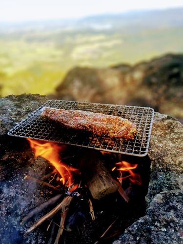 Trent N. review of Ultralight Titanium Grill [PRE-ORDER] image 1 out of 1