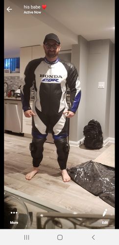 Customer photo review of A Custom Motorcycle Jacket (YOUR DESIGN)