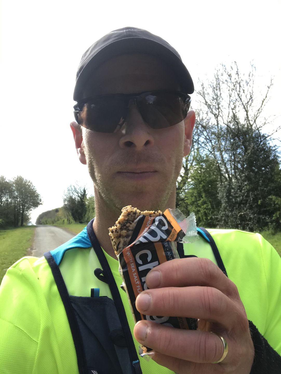 Customer photo review of Chia Seed Energy Flapjacks 80g 23 bars in a box   Salted Caramel, Banana, Berry No Added Sugar, Original Sea Salt