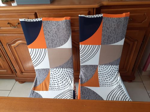 Customer photo review of Vintage - Housses Extensibles de chaise - La Maison des Housses