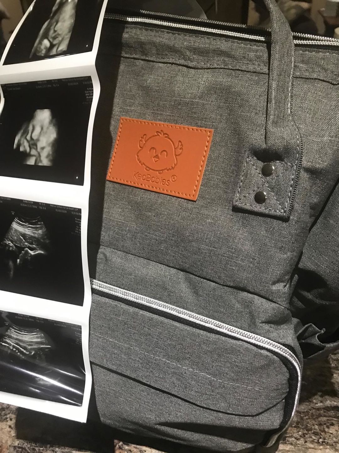 Customer photo review of Original Diaper Backpack