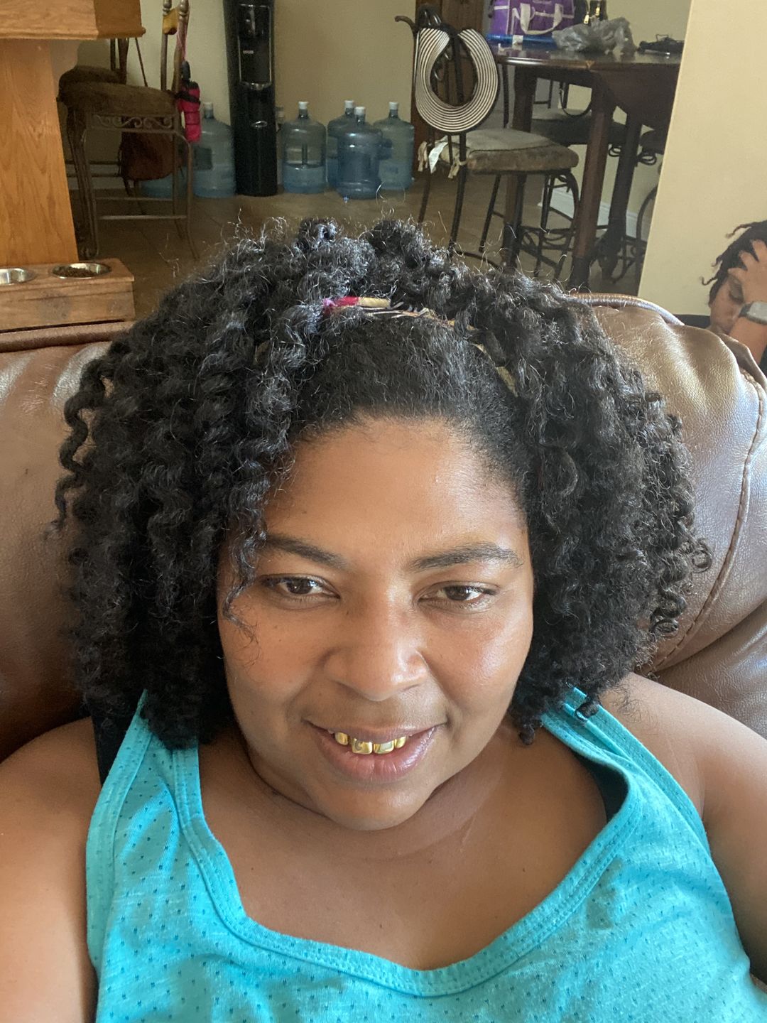 Customer photo review of Hello Gorgeous Hair Care System (For Tight Curls)