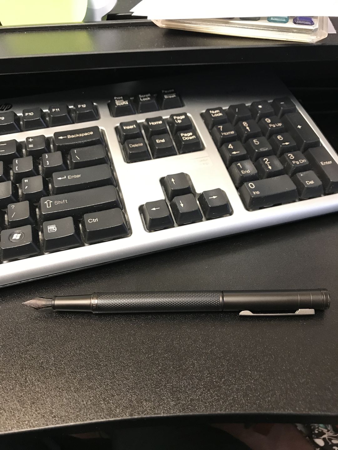 Customer photo review of Nebula Black Forest Fountain Pen