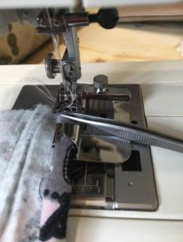Customer photo review of Magischer Saumfuß
