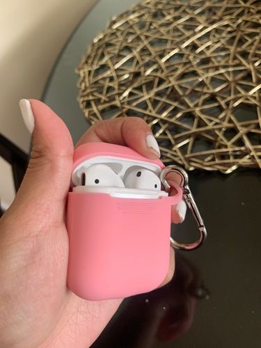 Customer photo review of HipCity Classic Silicone Airpod Case