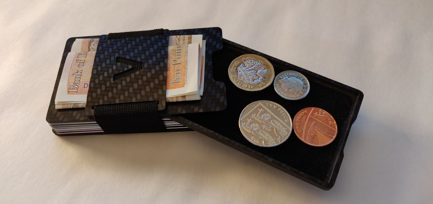 Customer photo review of Silent Velour Inlay for coin compartment