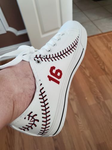 Customer photo review of Lowtop/16/White/Size5.5