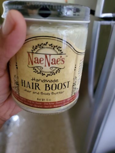 Customer photo review of Nae Nae's Hair Boost 9oz