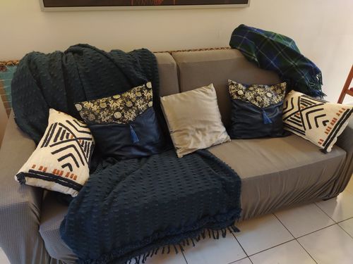 Customer photo review of Gris - Housses 100% Waterproof et Ultra résistantes Extensibles de Fauteuil et Canapé - La Maison des Housses
