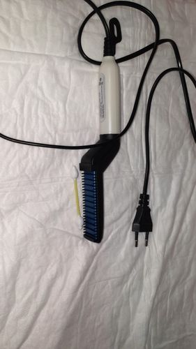Customer photo review of Beard Straightener (Heated Combing Brush)