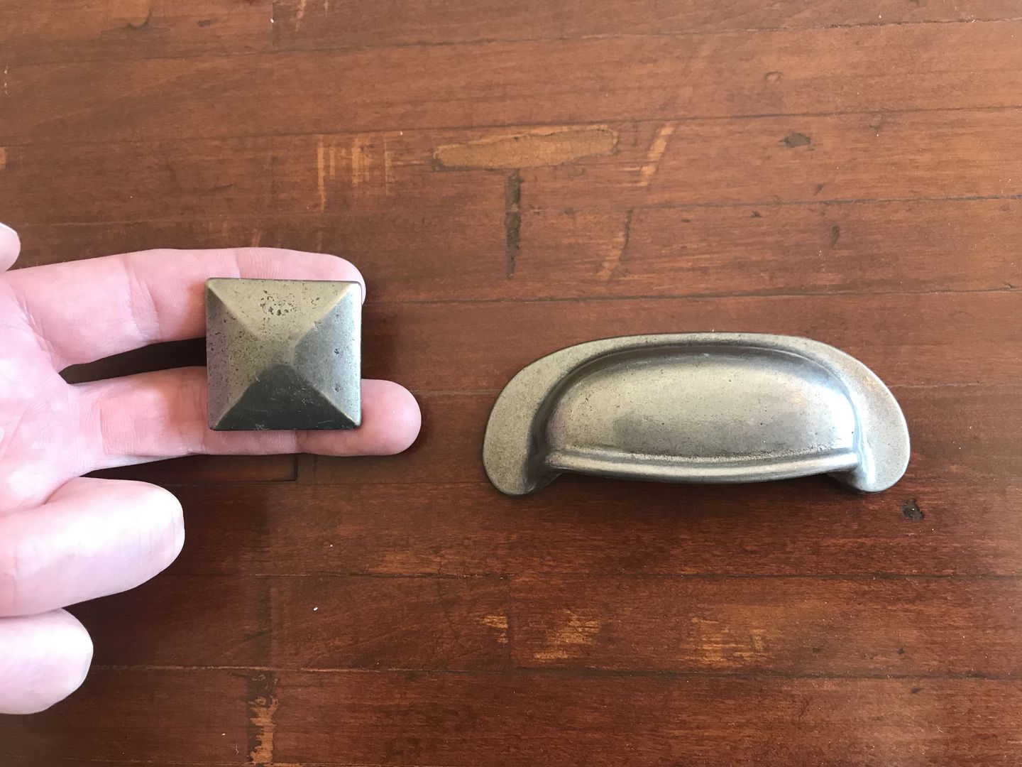 Customer photo review of Warwick Cast Iron Cup Pull Handle