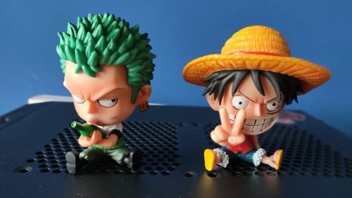 Customer photo review of One Piece Mini Figures
