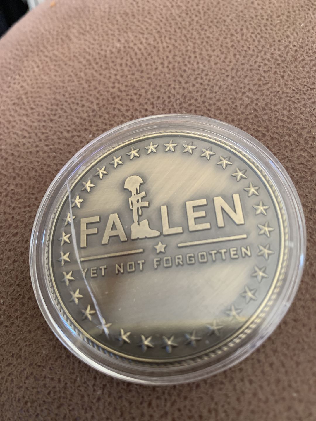 Customer photo review of POW*MIA Memorial Coin