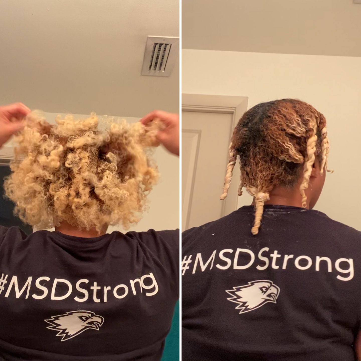 Customer photo review of Intense Deep Conditioning Treatment