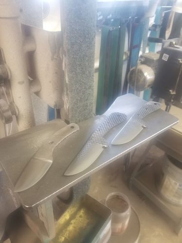 Customer photo review of 2 X 72 Inch Non Woven Surface Conditioning Sanding Belts