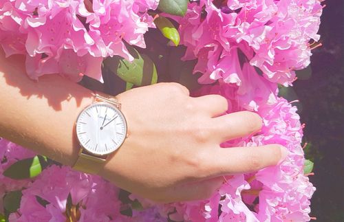 Customer photo review of Sea Shell Edition Rosé Gold
