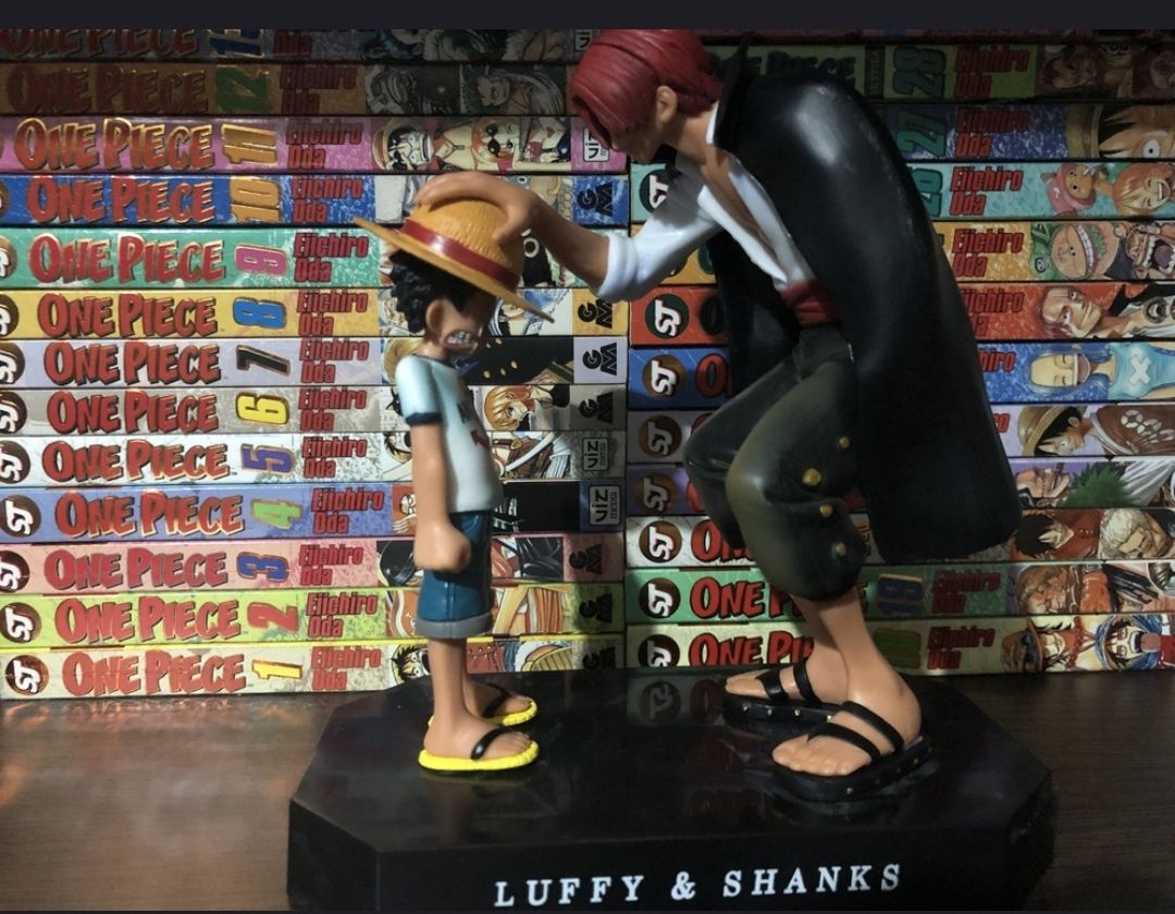 Customer photo review of Straw Hat Luffy & Red Hair Shanks