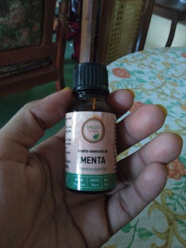 Customer photo review of Aceite esencial de menta (Mentha Piperita spp)