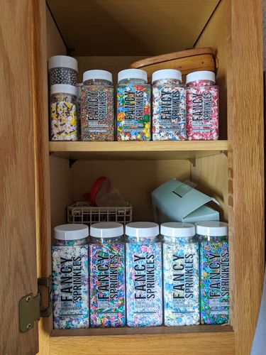 Customer photo review of DELUXE RAINBOW CRUNCHY JIMMIES® SPRINKLES (VEGAN)