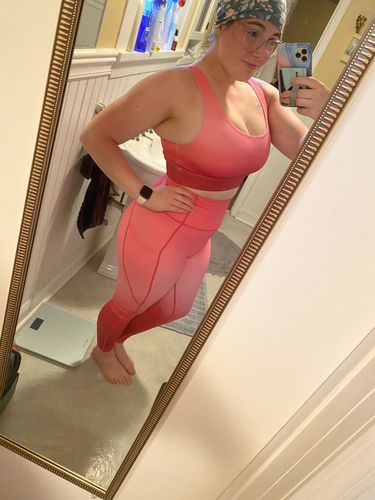 Customer photo review of Fierce Bra - Pink Ombre | MT SPORT