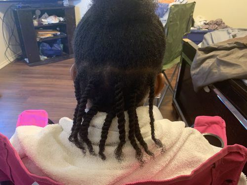 Customer photo review of Nae Nae's 9oz Hair Boost Special