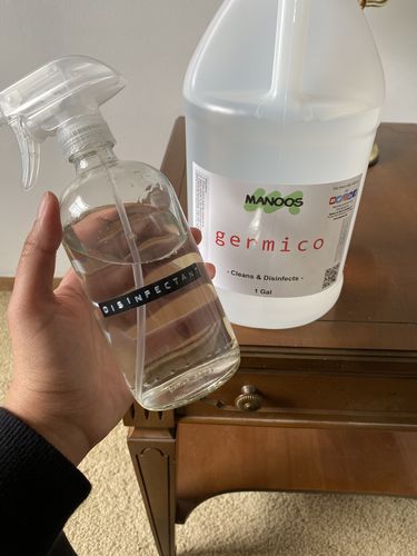 Customer photo review of germico | disinfectant