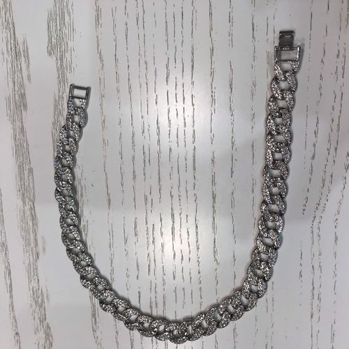 Customer photo review of Cuban Chain Silver