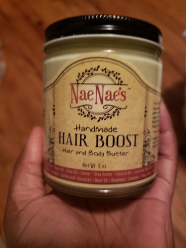 Customer photo review of Nae Nae's 9oz Hair Boost Special
