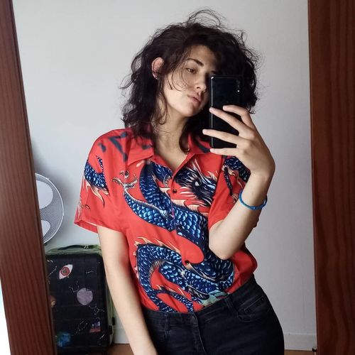 Customer photo review of Chemisier Japonais Femme Tatsu