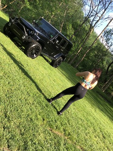 Customer photo review of Back-Pocket Active Butt Lift Leggings - Black